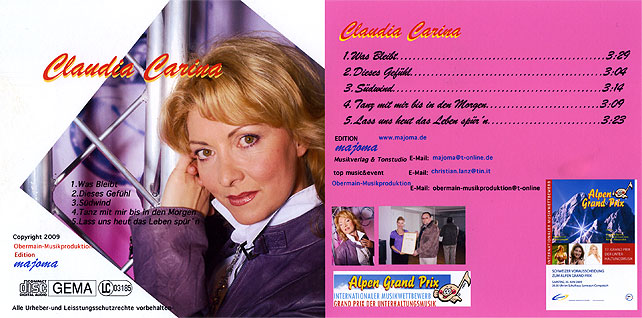 Claudia Carina Cover